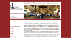 Desktop Screenshot of blockfloetenorchester-hannover.de